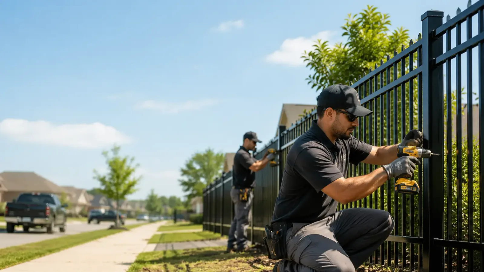 Metal Fence Installation in Newville, AL
